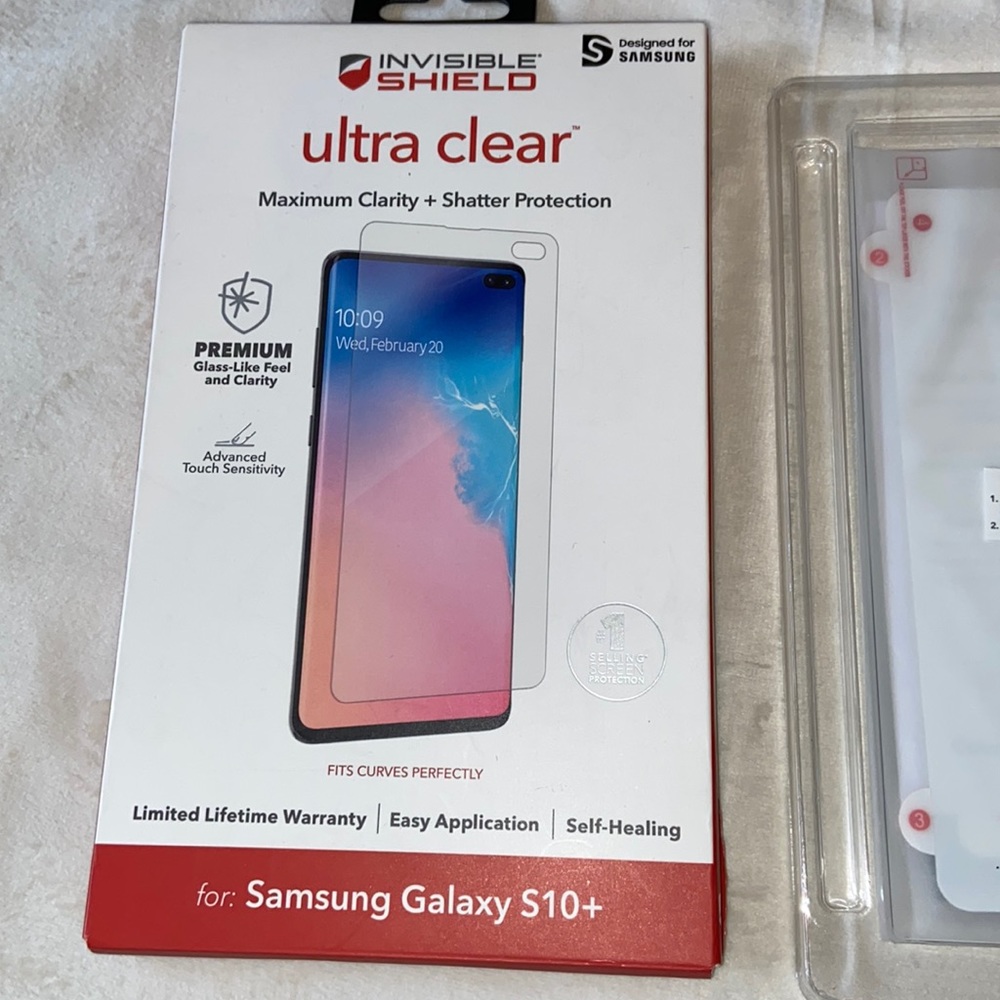 Invisible Shield Ultra Clear Screen Protector Samsung Galaxy S10+